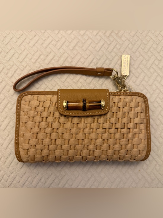 Spartina 449 Handbags - Spartina Bamboo Wristlet Pecan